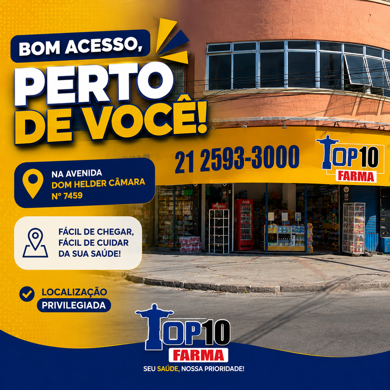 Top 10 Farma na Avenida Dom Helder Câmara, 7459, de fácil acesso